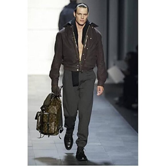 Louis Vuitton Christopher Backpack Macassar (M92295) RARE!  2004 Original - Picture 16 of 17